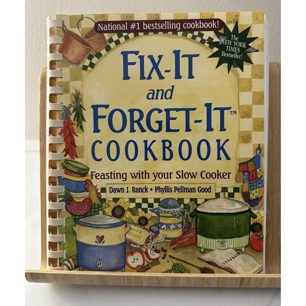 Fix-It and Forget-It Cookbook: Feasting with Your Slow Cooker plastic comb 2001